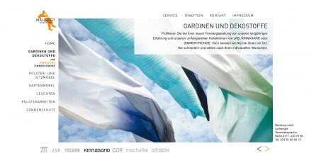 Internetauftritt Mähnert