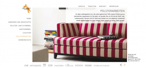 Internetauftritt Mähnert